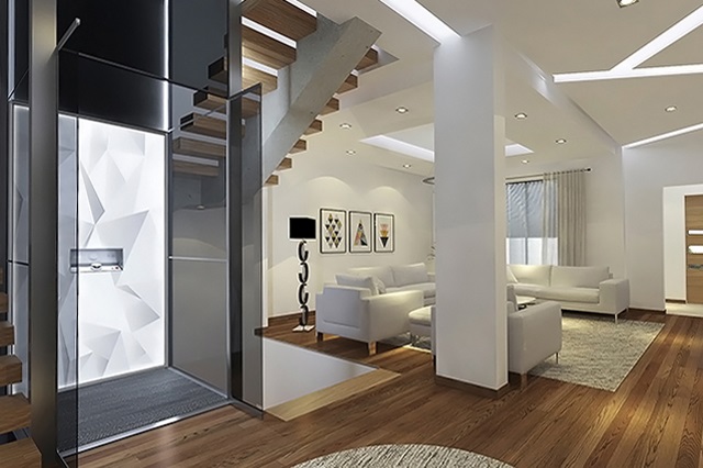 Homelift huset