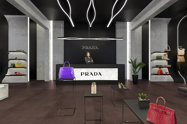 prada store